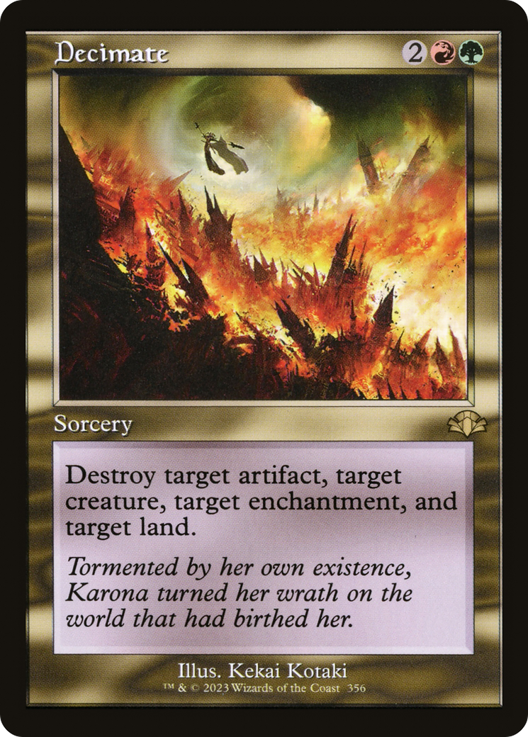Decimate (Retro) [Dominaria Remastered]-1
