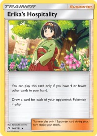 Erika's Hospitality (140/181) (Theme Deck Exclusive) [Sun & Moon: Team Up]-1