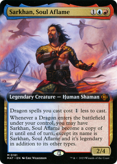 Sarkhan, Soul Aflame (Extended Art) [March of the Machine: The Aftermath]-1