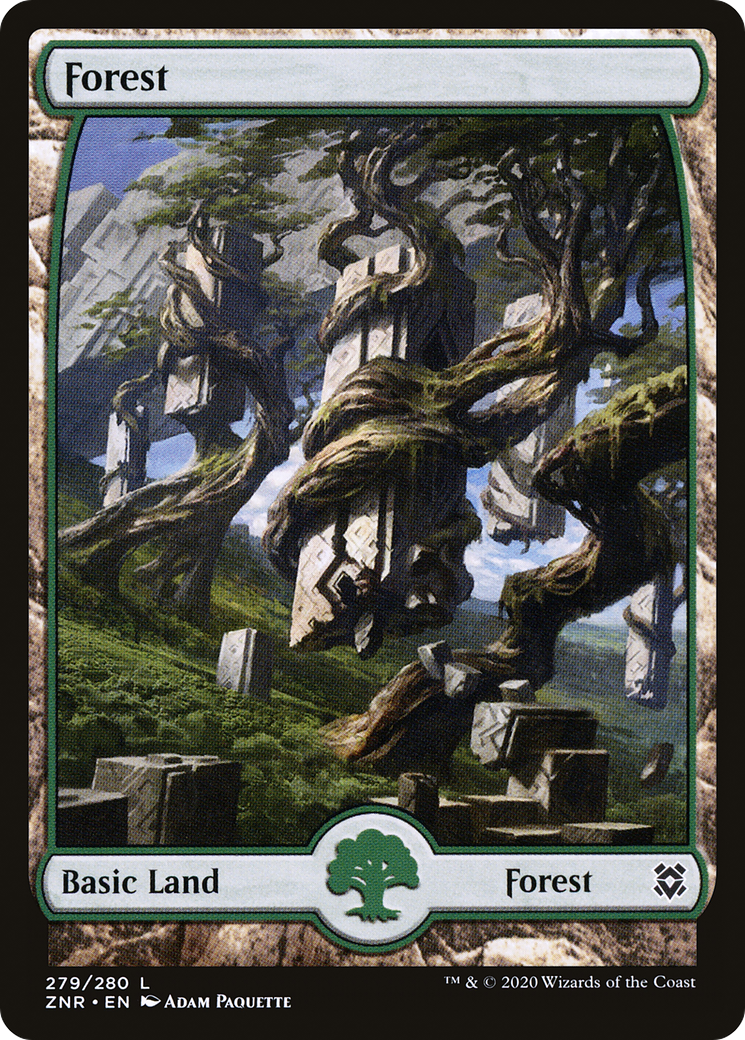 Forest (279) [Zendikar Rising]-1