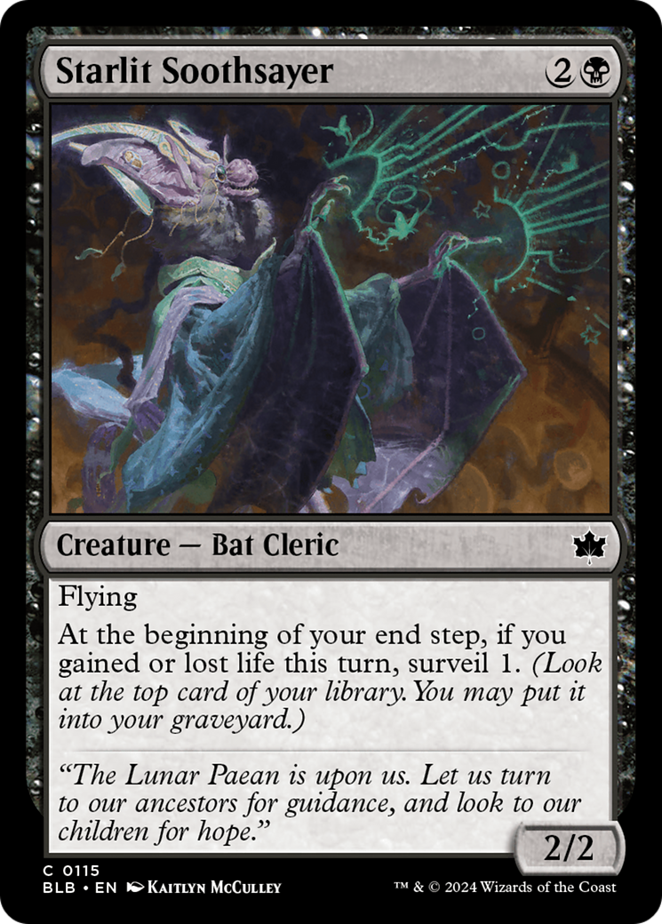 Starlit Soothsayer [Bloomburrow]-1