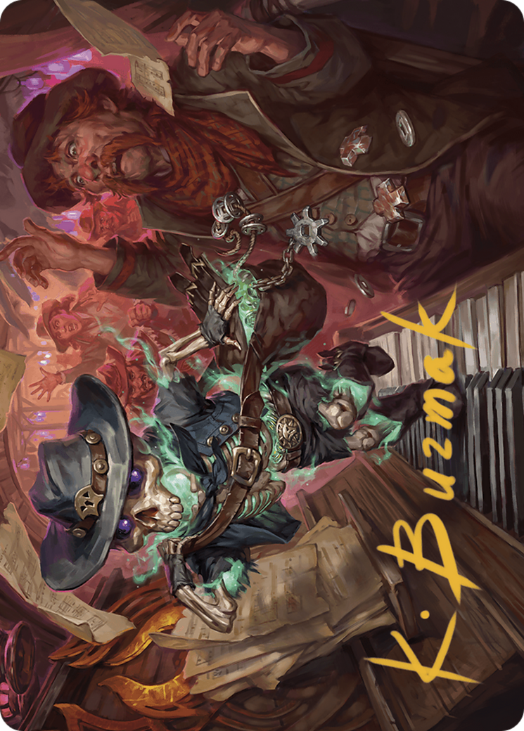 Tinybones, the Pickpocket // Tinybones, the Pickpocket (AOTJ-010) - Outlaws of Thunder Junction Art Series (Borderless)-3