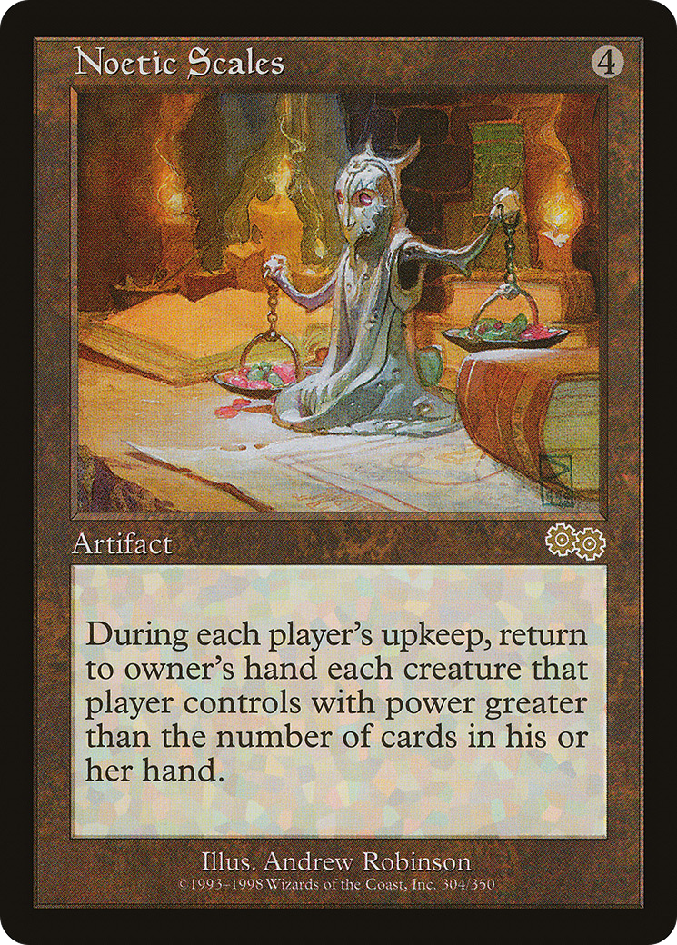 Noetic Scales [Urza's Saga]-1