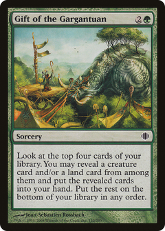 Gift of the Gargantuan [Shards of Alara]-1