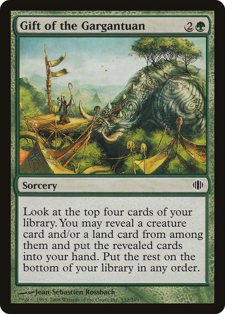 Gift of the Gargantuan [Shards of Alara]-1