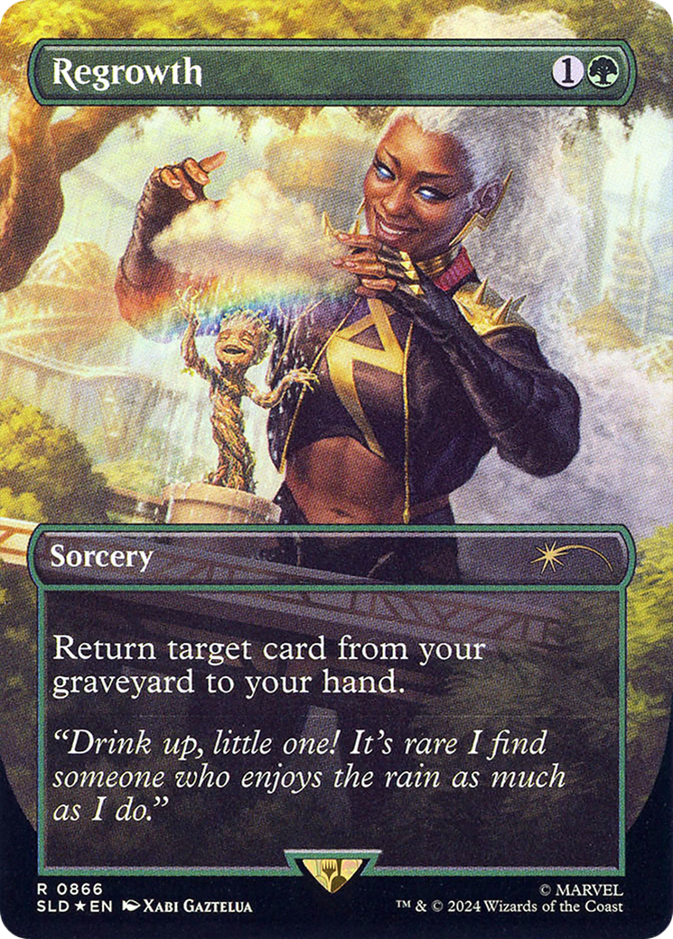Regrowth (Rainbow Foil) [Secret Lair Drop Series]-1
