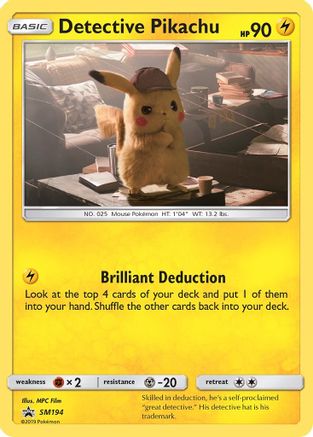 Detective Pikachu (SM194) [Sun & Moon: Black Star Promos]-1