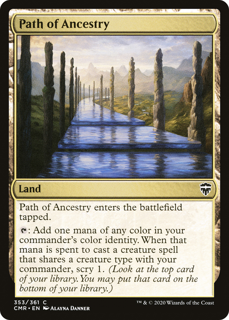 Path of Ancestry [Commander Legends]-1