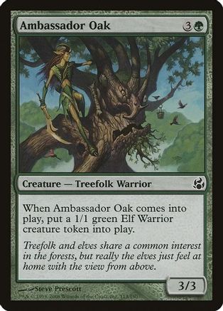 Ambassador Oak (Oversized) [Oversize Cards]-1