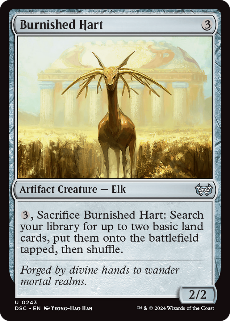 Burnished Hart [Duskmourn: House of Horror Commander]-1