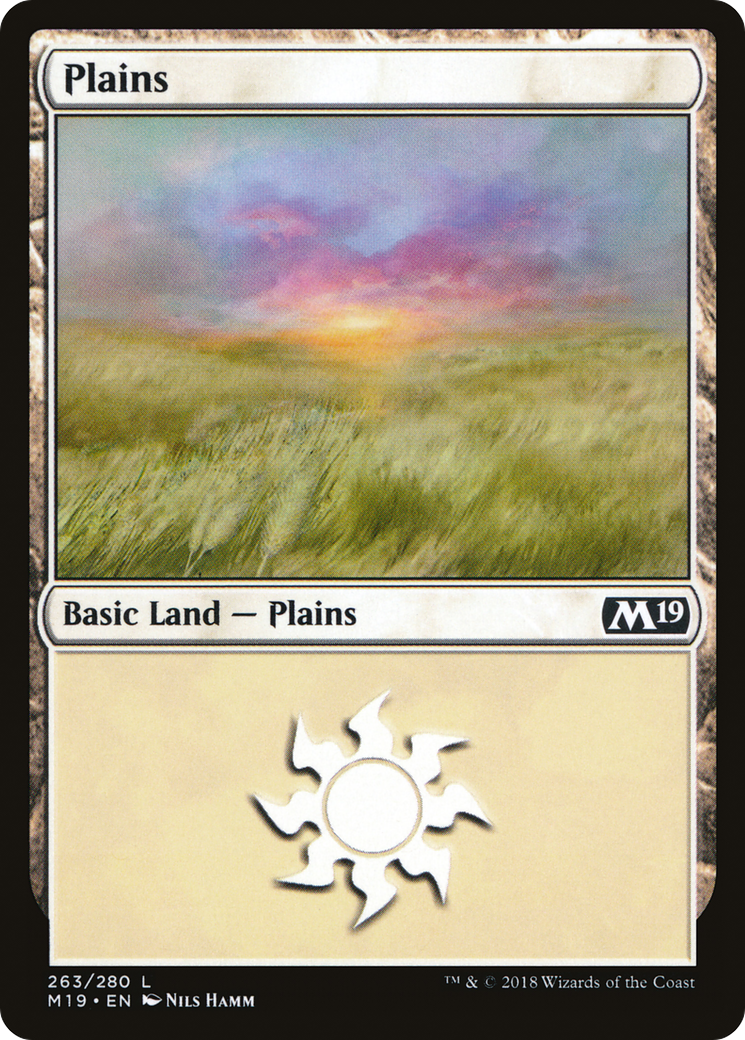 Plains (263) [Core Set 2019]-1