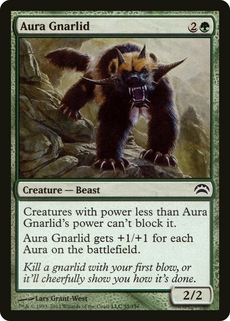 Aura Gnarlid [Planechase 2012]-1