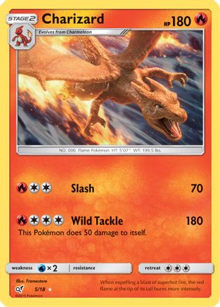 Charizard (5/18) [Sun & Moon: Detective Pikachu]-1