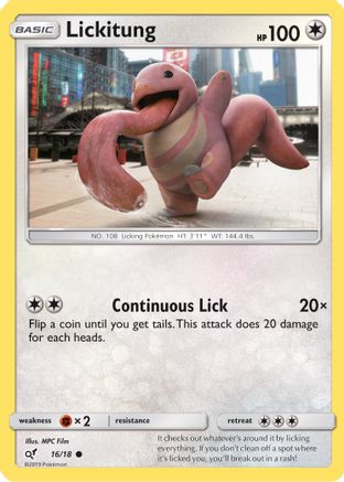 Lickitung (16/18) [Sun & Moon: Detective Pikachu]-1