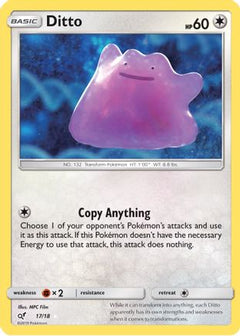 Ditto (17/18) [Sun & Moon: Detective Pikachu]-1