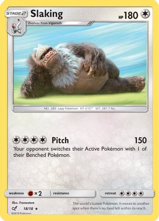 Slaking (18/18) [Sun & Moon: Detective Pikachu]-1