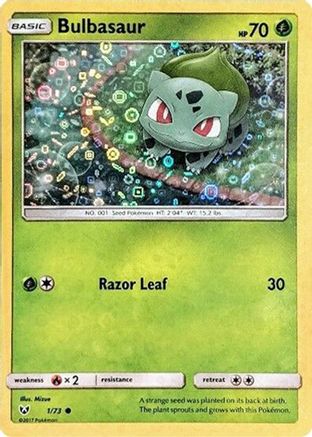 Bulbasaur (1/73) (General Mills Promo) [Sun & Moon: Shining Legends]-1
