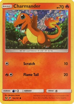 Charmander (18a/147) (General Mills Cereal Foil) [Alternate Art Promos]-1