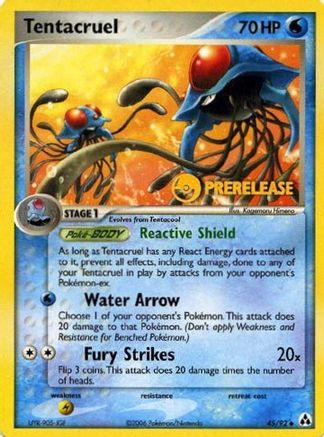 Tentacruel (45/92) (Prerelease Promo) [Nintendo: Black Star Promos]-1