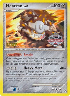 Heatran (30/146) (Regional Championships Staff) [Diamond & Pearl: Legends Awakened]-1