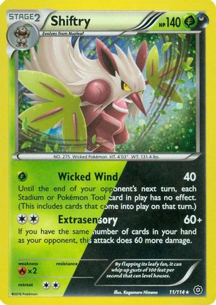 Shiftry (11/114) (Cosmos Holo) [XY: Steam Siege]-1