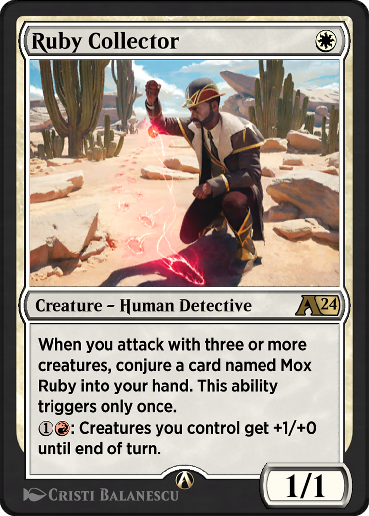 Ruby Collector (YOTJ-003) - Alchemy: Outlaws of Thunder Junction-1