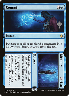 Commit // Memory (Promo Pack) [Amonkhet Promos]-1