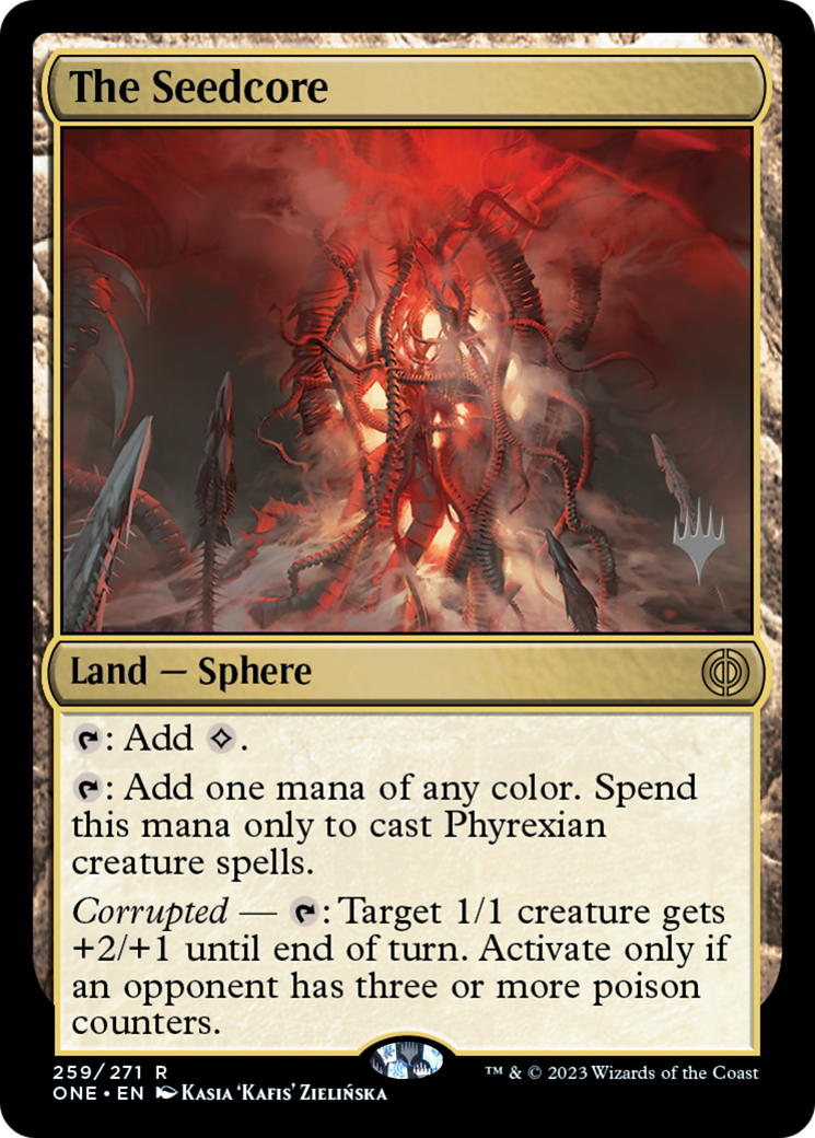 The Seedcore (Promo Pack) [Phyrexia: All Will Be One Promos]-1