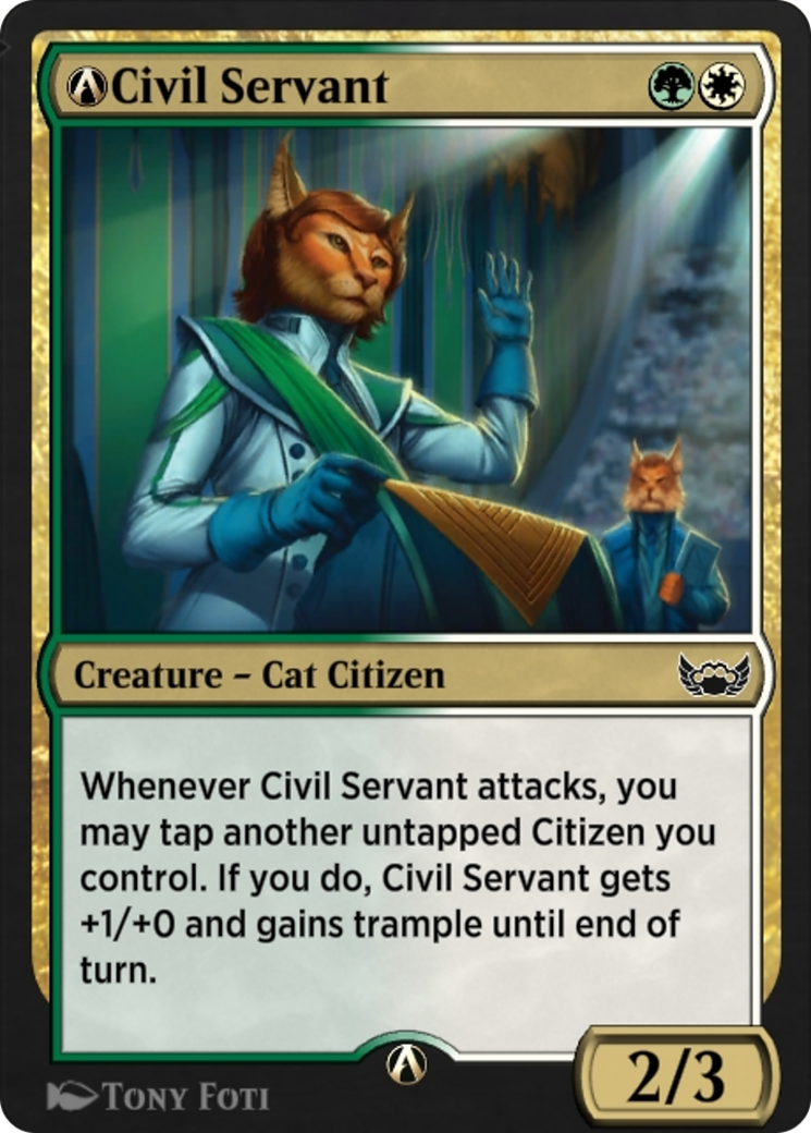 A-Civil Servant (SNC-A-176) - Streets of New Capenna-1