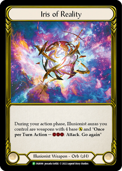 Iris of Reality (Golden) [FAB098] (Promo)  Cold Foil-1