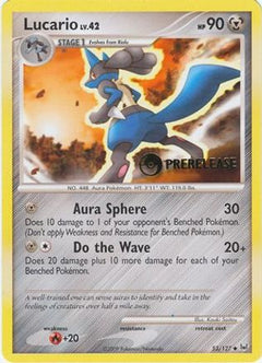 Lucario (53/127) (Prerelease Promo) [Diamond & Pearl: Black Star Promos]-1