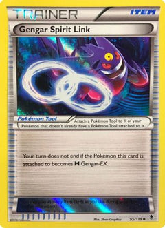 Gengar Spirit Link (95/119) (Alternate Holo GameStop Exclusive) [XY: Phantom Forces]-1