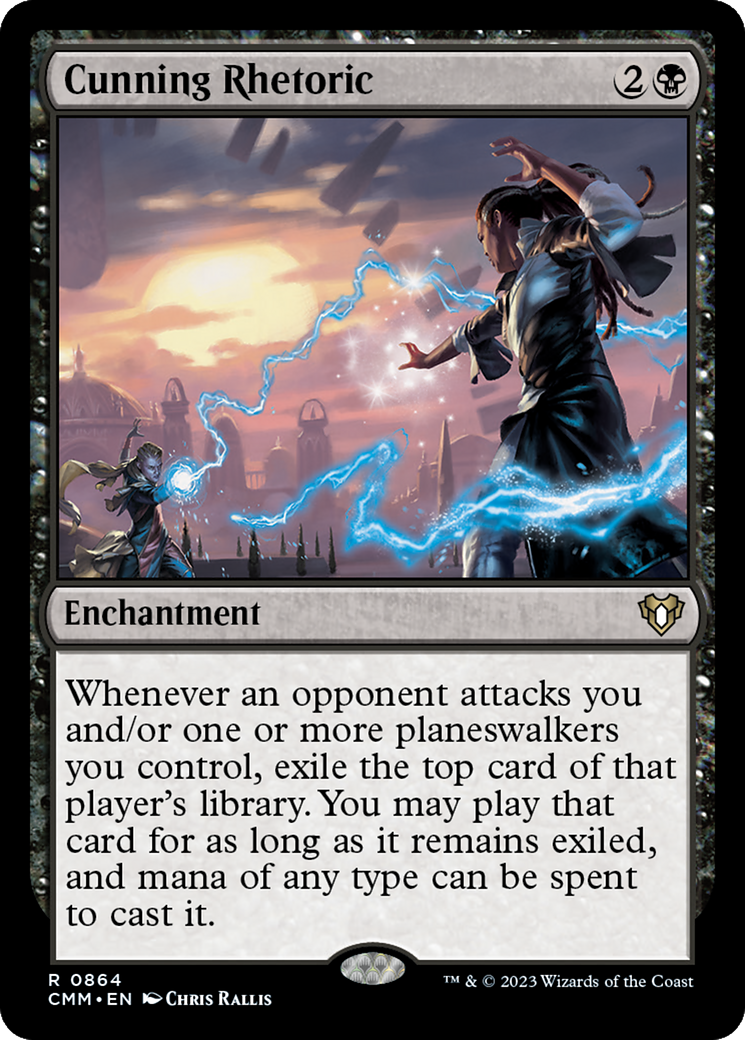 Cunning Rhetoric [Commander Masters]-1