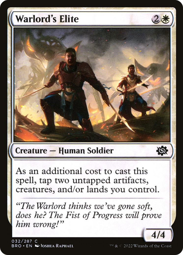 Warlord's Elite (BRO-032) - The Brothers' War-1