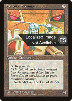 Diabolic Machine [Fourth Edition Foreign Black Border]-1