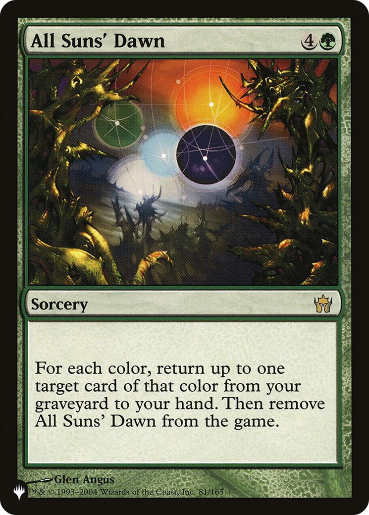 All Suns' Dawn [The List]-1