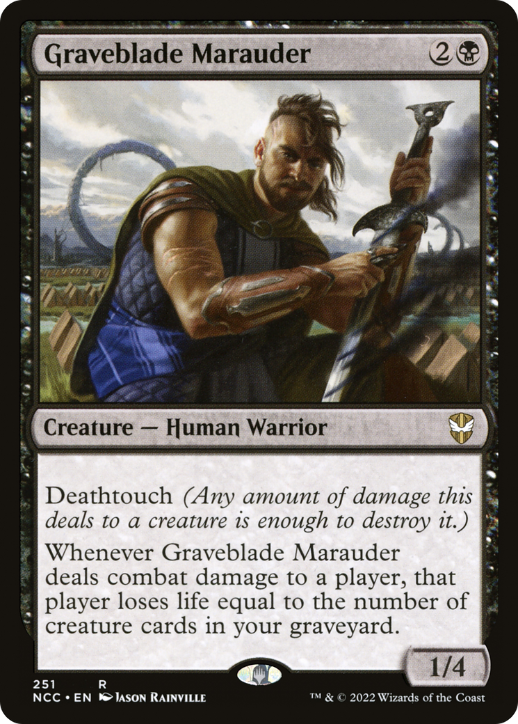 Graveblade Marauder [Streets of New Capenna Commander]-1