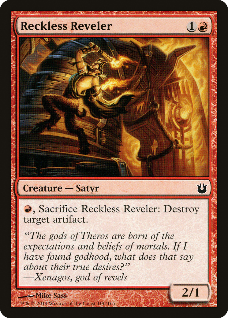 Reckless Reveler [Born of the Gods]-1