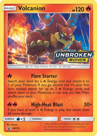 Volcanion (SM179) [Sun & Moon: Black Star Promos]-1