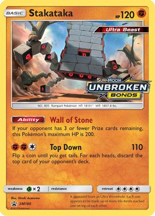 Stakataka (SM180) [Sun & Moon: Black Star Promos]-1