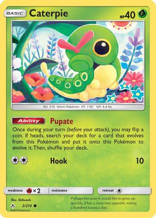 Caterpie (2/214) [Sun & Moon: Unbroken Bonds]-1