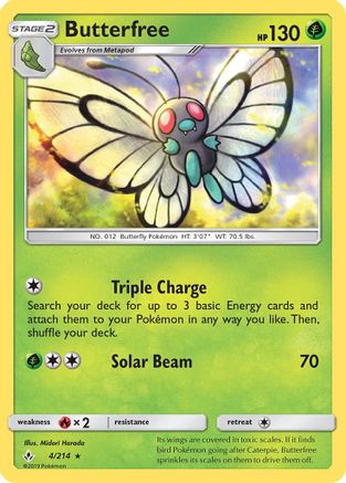 Butterfree (4/214) [Sun & Moon: Unbroken Bonds]-1