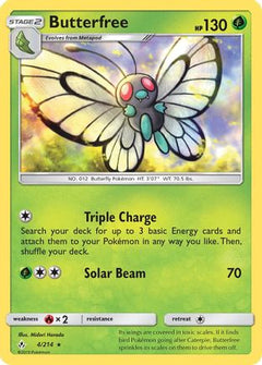 Butterfree (4/214) [Sun & Moon: Unbroken Bonds]-1