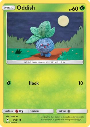 Oddish (6/214) [Sun & Moon: Unbroken Bonds]-1