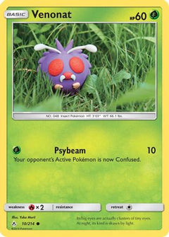Venonat (10/214) [Sun & Moon: Unbroken Bonds]-1