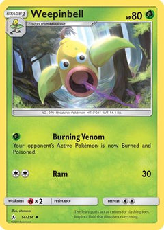 Weepinbell (14/214) [Sun & Moon: Unbroken Bonds]-1
