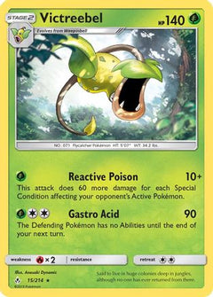Victreebel (15/214) [Sun & Moon: Unbroken Bonds]-1