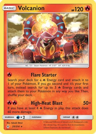 Volcanion (25/214) [Sun & Moon: Unbroken Bonds]-1