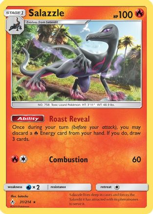 Salazzle (31/214) [Sun & Moon: Unbroken Bonds]-1