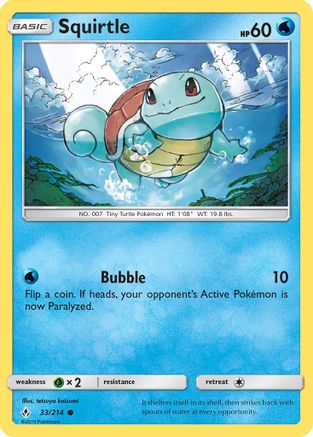 Squirtle (33/214) [Sun & Moon: Unbroken Bonds]-1